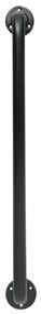 Spirella Bară de sprijin pentru baie SAFE, negru,60 cm