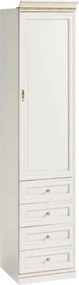 Dulap lemn masiv Vanna II, 50,4 × 62,5 × 245,8 cm
