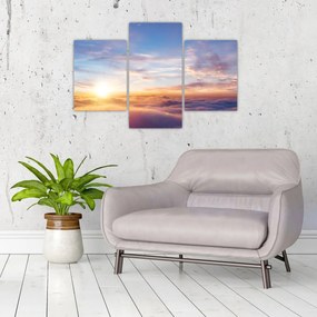 Tablou - Apus de soare deasupra norilor (90x60 cm)