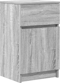 vidaXL Noptieră, gri sonoma, 39x35x65 cm, lemn prelucrat