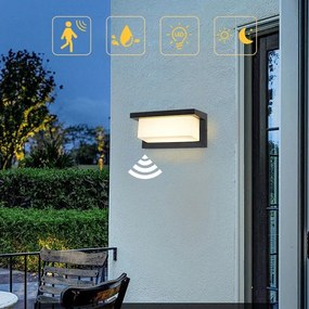 Aplică LED solară cu senzor Brilagi BRICKY LED/5W/6V IP65