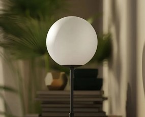 Lampa de masa din alama si sticla Musa