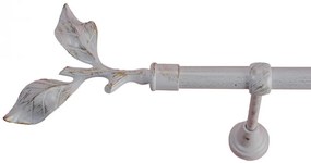 Galerie simpla - galaz-simpla /19 -ALB antichizat (Alege marime: 320 cm)