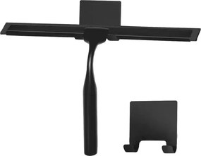 Racleta pentru sticla cu suport Rea negru 26 cm