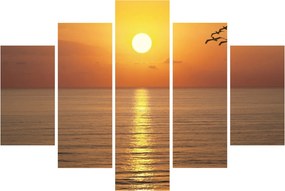 Tablou - Apus de soare peste ocean (150x105 cm)