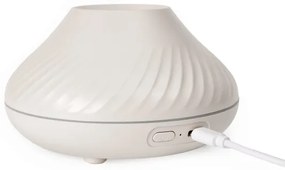 Difuzor LED RGB de arome cu funcție de imitare a flăcărilor LED/6,5W/5V 130ml alb