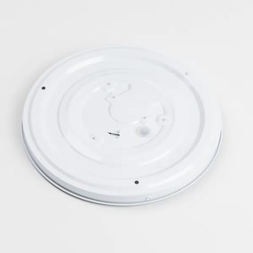 Plafonieră LED 12W, 230V, diam. 32 cm, gri/argintiu