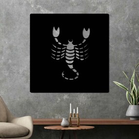 DUBLEZ | Tablou din lemn pentru perete - Zodia Scorpion