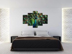 Tablou – Păun (150x105 cm)