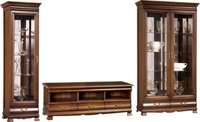 Set lemn masiv nuc Living Harper 3 Piese