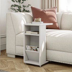 Măsuță laterală Flia (Alb). 1067557