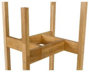 Cuier din lemn masiv de stejar Woodman Hilbert