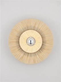 Aplica de perete cu design texturat Nora natur