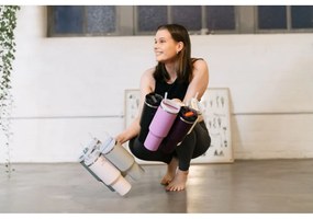 Termos violet cu pai din oțel inoxidabil 1,18 l Quencher H2.0 FlowState Tumbler Plum – Stanley