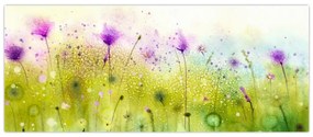 Tablou - Flori de luncă (120x50 cm)
