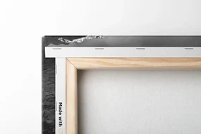 Tablou munți maiestuoși în design alb-negru