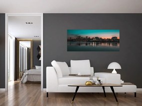 Tablou cu oraș mare (120x50 cm)