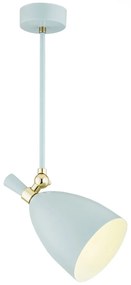 Lustra directionabila design modern CHARLOTTE albastru deschis