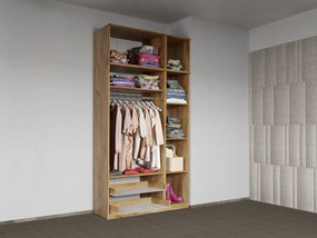 Set mobila dormitor 4 piese Stejar Levi C20