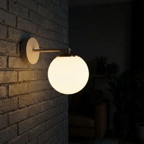 BRILAGI - Aplica de perete MILO ECRU 1xE27/60W/230V bej/auriu
