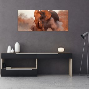Tablou - Marele elefant african (120x50 cm)