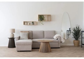 Raft în culoare naturală etajat din bambus 70 cm Ember – House Nordic