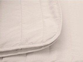 Pilota matlasata de vara 140x200 cm cu husa pentru perna SUMMER 45x75 cm, bej