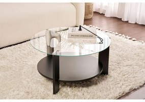 Măsuță de cafea Clara Wood Black