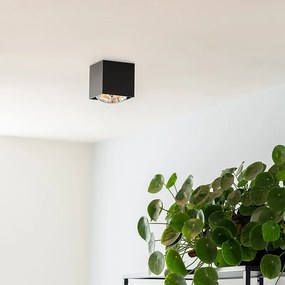 Spot de design negru pătrat - Box