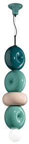 Lustra retro realizata manual din ceramica Bumbum