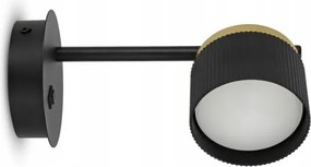 Lampă de perete 1xGX53/35W/230V neagră/aurie