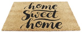 Covoraș de intrare din fibre de nucă de cocos 40x60 cm Home Sweet Home – Artsy Doormats