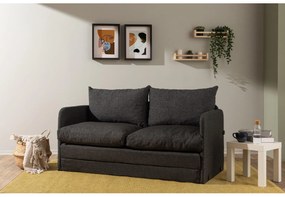 Canapea extensibilă Sagoretti XL (gri închis). 1107023