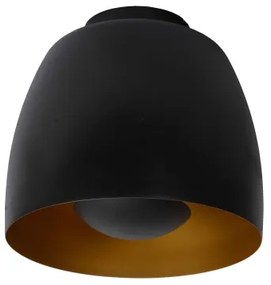 Plafonieră Lucide 30188/01/30 NOLAN 1xE27/60W/230V d. 24 cm negru