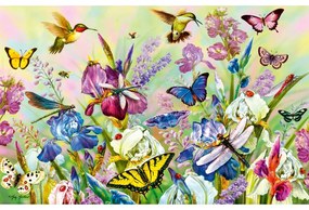 PUZZLE PAJISTE CU FLORI 200 PIESE - RAVENSBURGER (RVSPA00767)