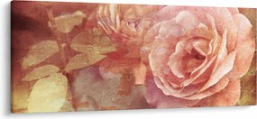 Tablou cu trandafir (120x50 cm)
