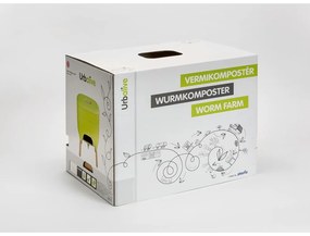 Coș pentru compost verde 21,7 l Urbalive – Plastia