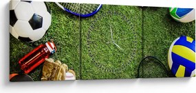Tablou - Sport (cu ceas) (90x30 cm)