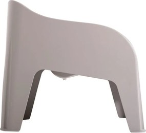 PETRA ARMCHAIR fotoliu din plastic, gri
