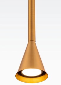 Pendul design tehnic Arrow auriu