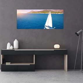 Tablou - Excursie cu navă (120x50 cm)