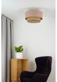 Lustră aplicată Duolla BOHO 1xE27/15W/230V d. 45 cm bej/maro
