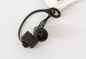 Instalație Crăciun tip ploaie - 180 LED,alb cald+alimentare