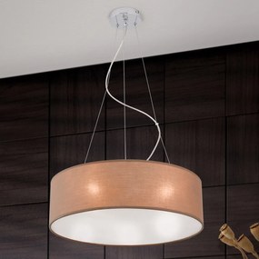 Lustra suspendata design modern Ufo 50cm maro