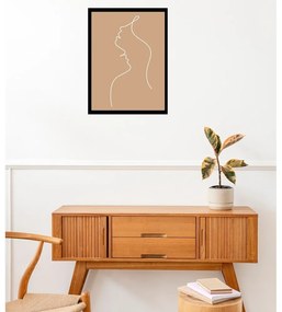 Poster 29x41 cm Lovers Line Art – Veronika Boulová