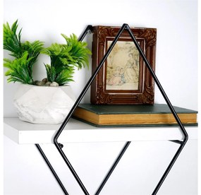 Raft decorativ de perete Duvelo 15 (alb) . 1093637