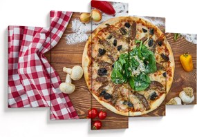 Tablou cu pizza (150x105 cm)