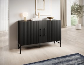 Comoda RAFTT 120x80cm, neagra