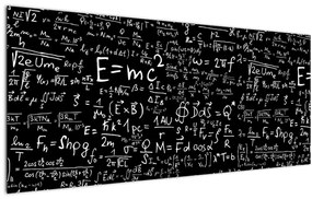 Tablou - Matematică (120x50 cm)