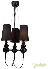 Candelabru modern design elegant Baroco 3 Black